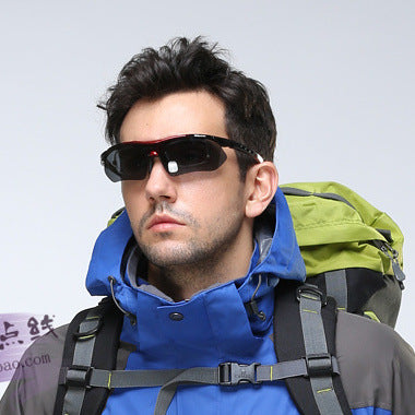 0089 Outdoor Sports With A Bike Bicycle Gear Box Myopia Goggles Sunglasses Polarized Riding Glasses