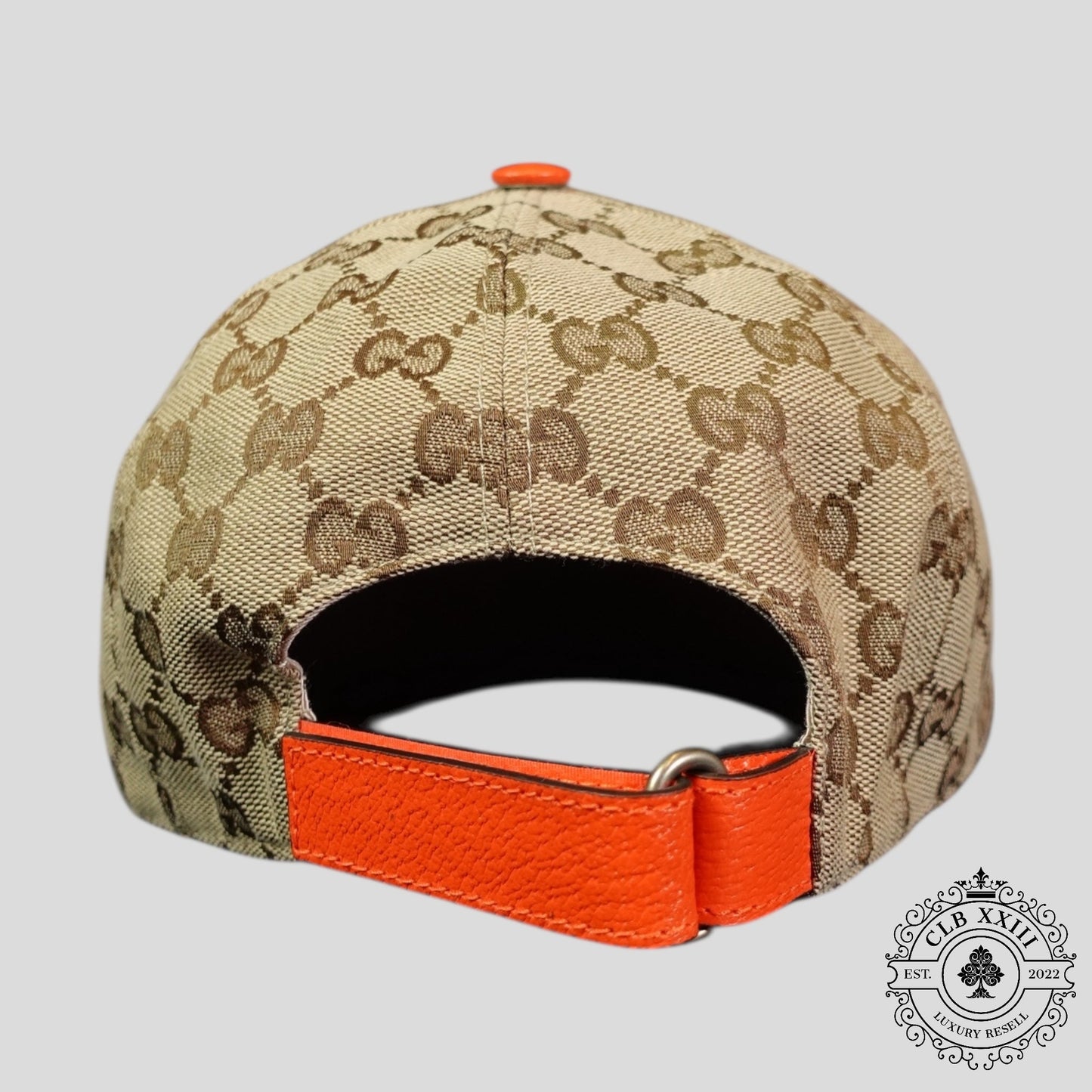 Gucci x the North Face Hat in Camel / Orange