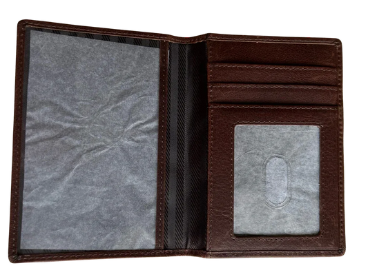 Cambridge Leather Passport Cover, Leather Wallet- Travel Wallet