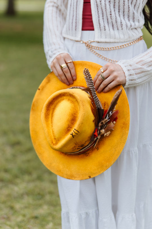 Golden Sunset Rancher in Yellow