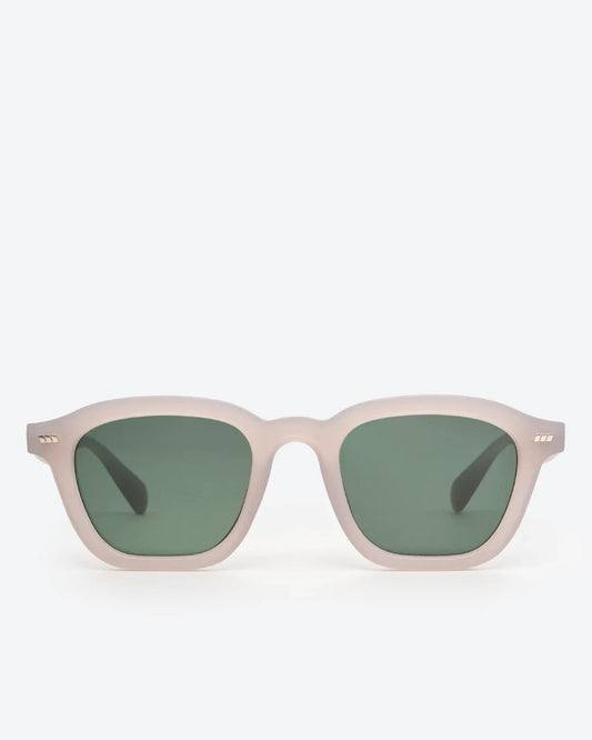 RYDER - Green Lenses, Translucent Gray Frame