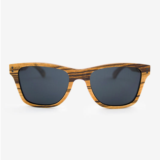 Delray - Wood Sunglasses / Zebrawood / Walnut Burl / Ebony