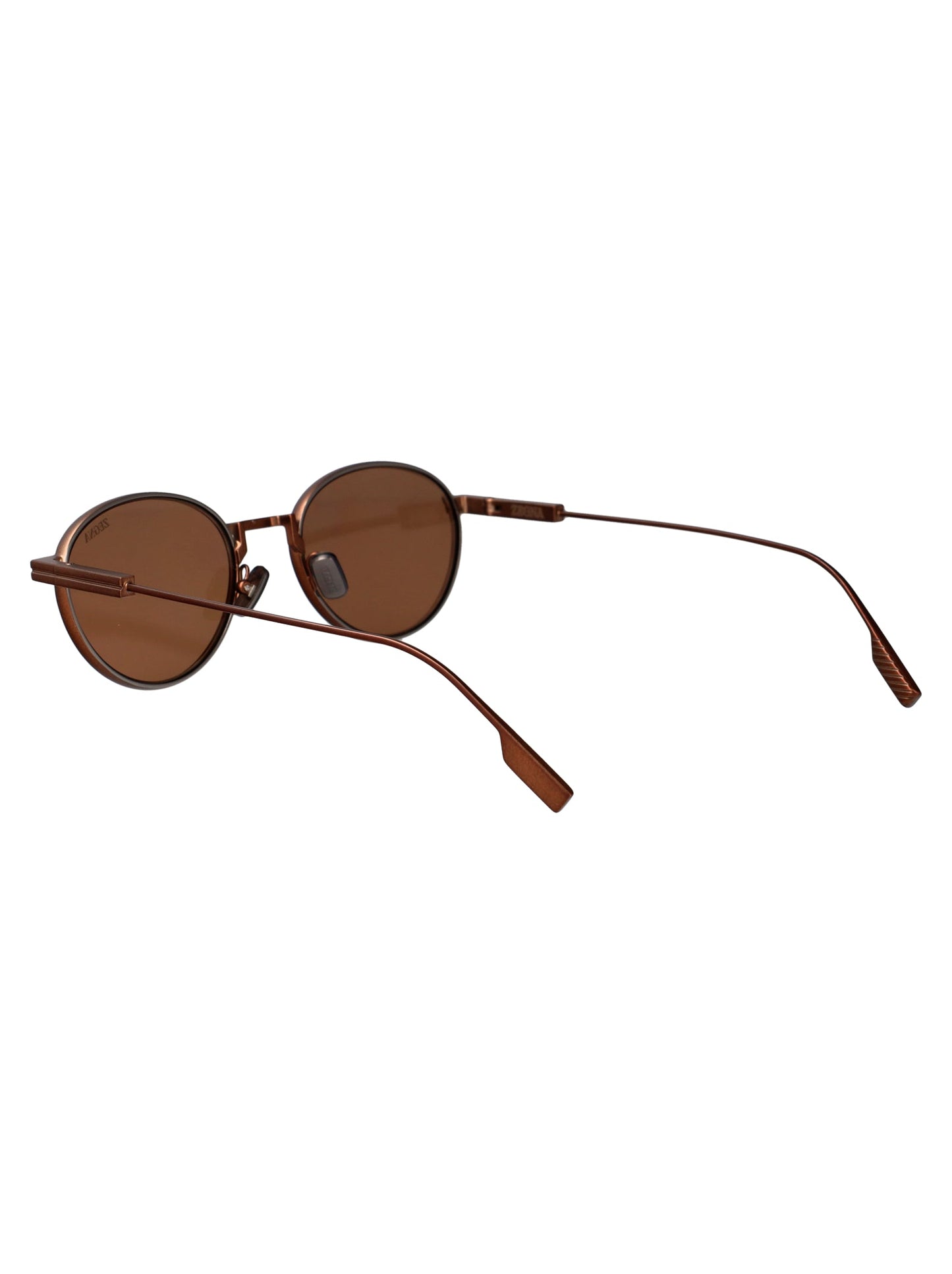 ERMENEGILDO ZEGNA Opulent Metal Sunglasses for Men