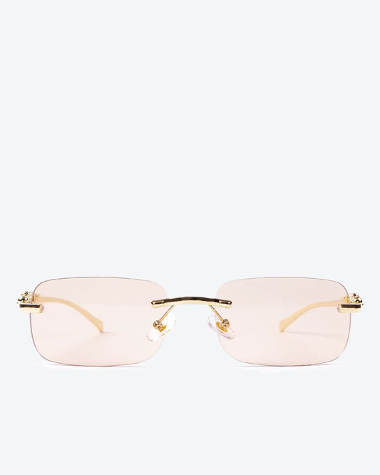 NOBLE - Coral Lenses, Gold Chrome Frame