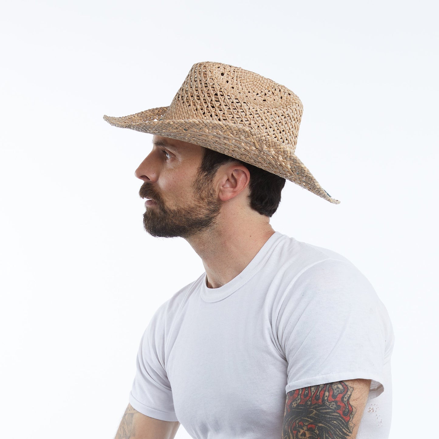 Jessica Straw Cowboy in Seagrass - Men's
