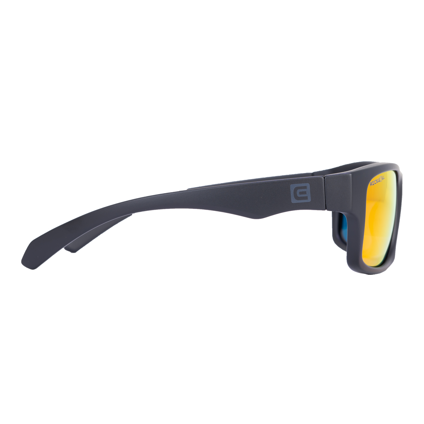 POMPEI FLOATABLE (MATTE BLACK/GOLD POLARIZED HYDRO) / Wide Design / Impact-Resistant / Made in Italy