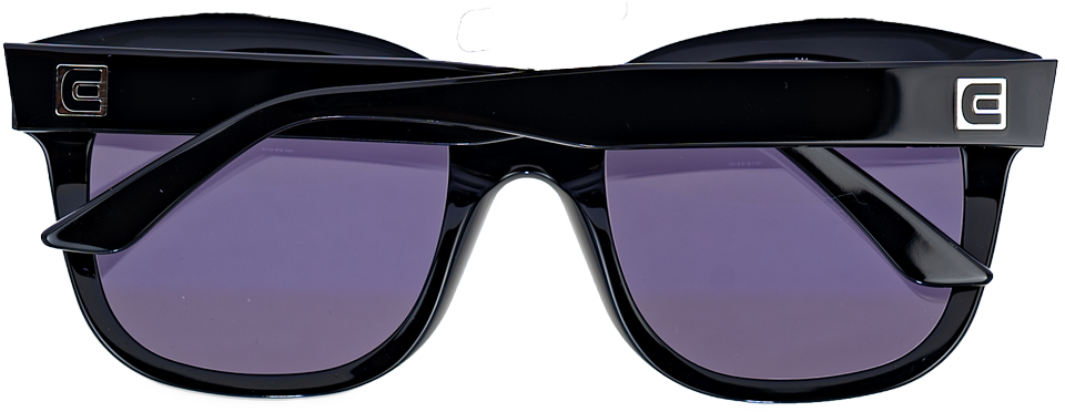 Sierra (Black/Black) / Classic Italian Artistry with Modern Design / High-Quality Acetate
