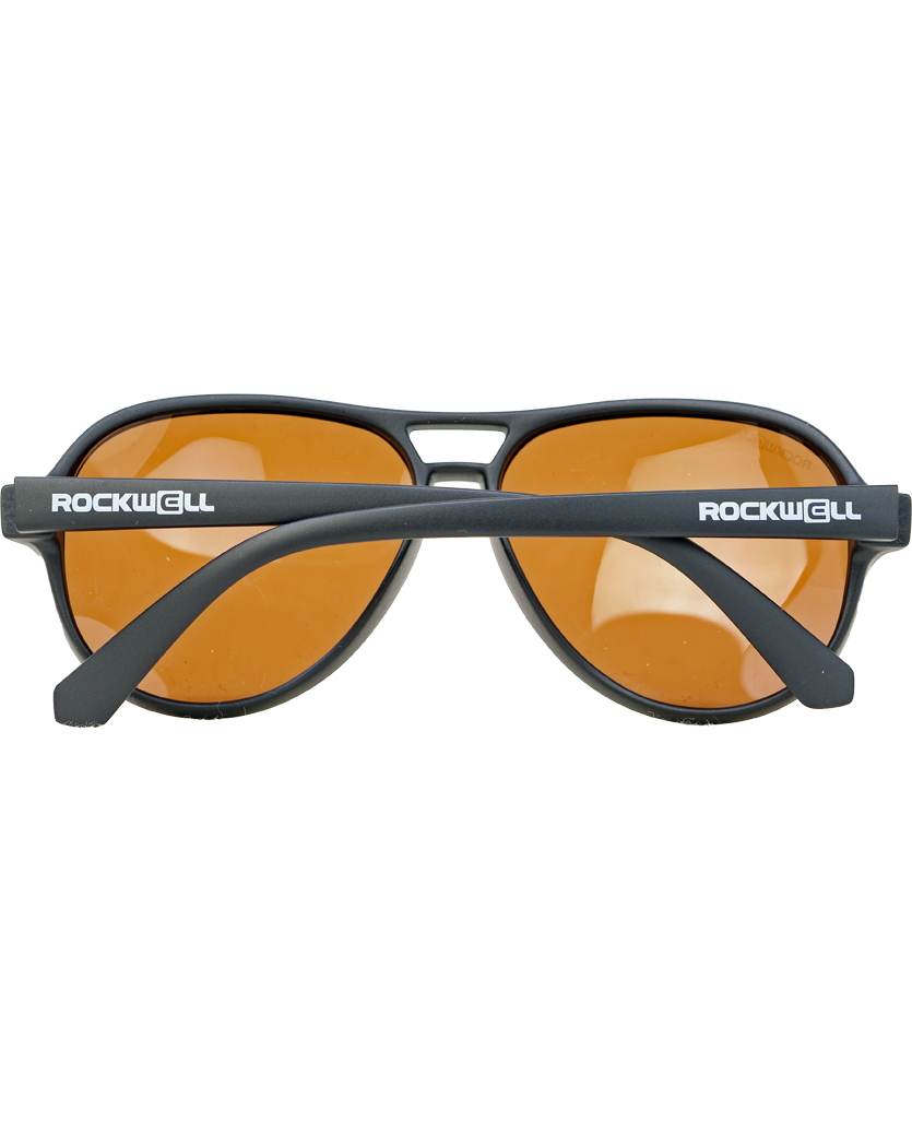 Casino (Black/Brown Polarized Lens) / TR90 Swiss Nylon Memory Frame / Crafted in Italy / Durable Feather-Weight