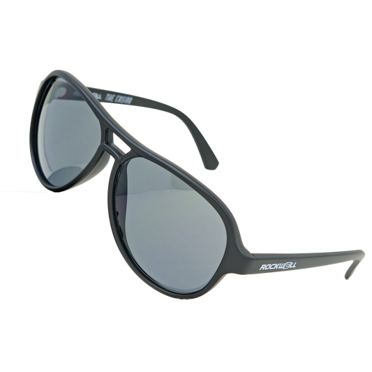 Casino (Black/Grey Polarized Lens) / TR90 Swiss Nylon Memory Frame / Crafted in Italy / Clear Distortion Free Optics