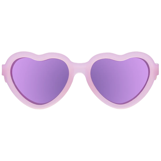 The Influencer - Heartshaped Polarized with Mirrored Lenses / 100% UVA and UVB Protection