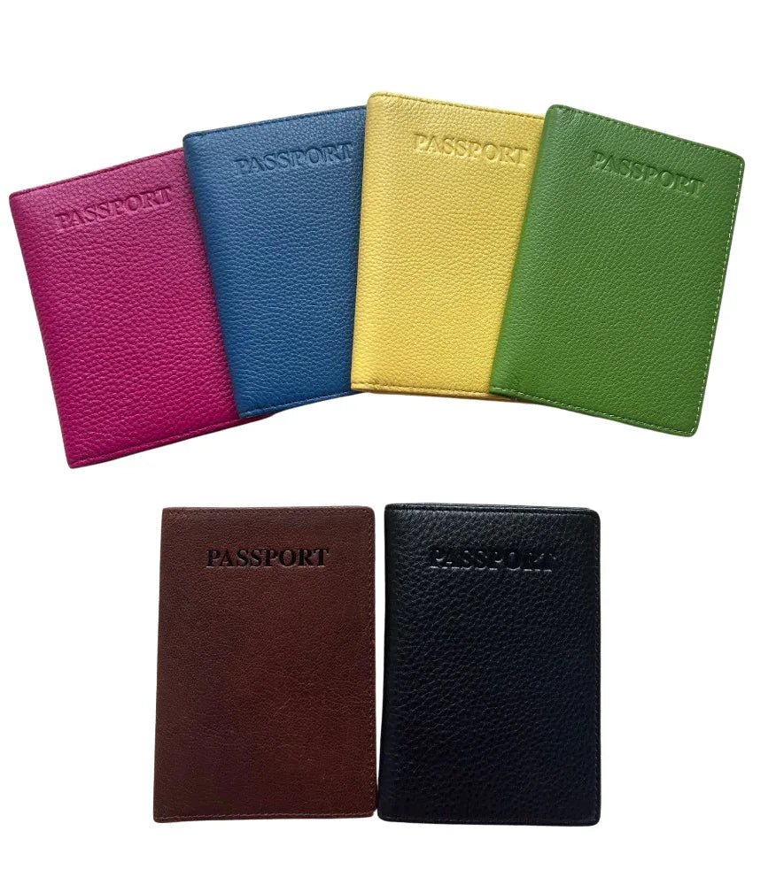 Cambridge Leather Passport Cover, Leather Wallet- Travel Wallet