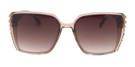 Aurora Bling Women Sunglasses Brown Genuine European Crystals, 100% UV Protection. NY Fifth Avenue