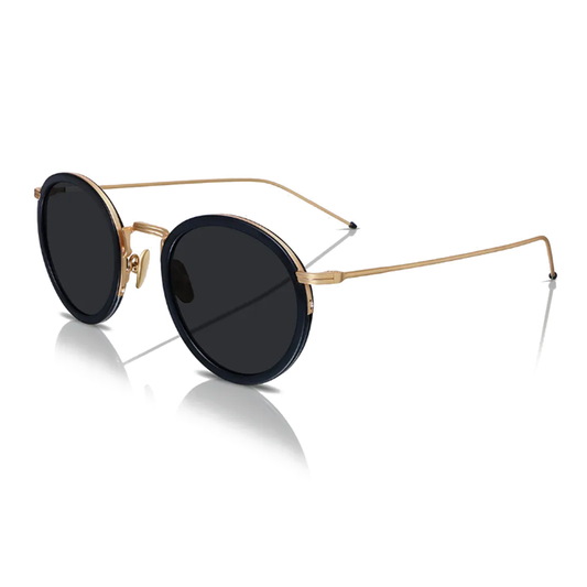 Coco Black Round Sunglasses for Women / UV400 Full-Spectrum Lens Protection / Anti-Shatter Nylon Lenses