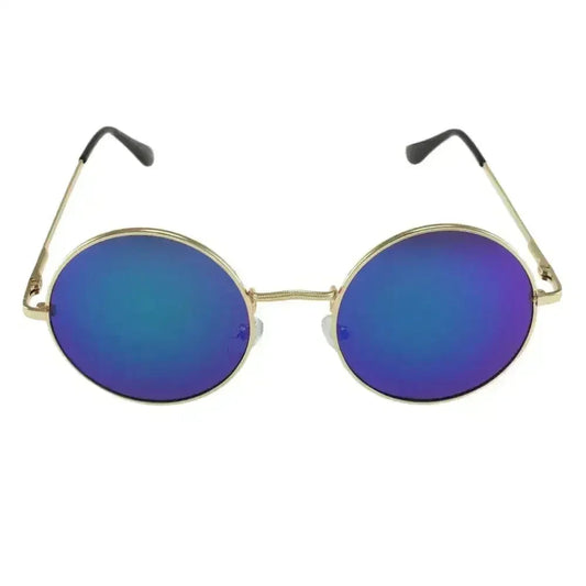 MQ Presley Sunglasses in Gold / Blue
