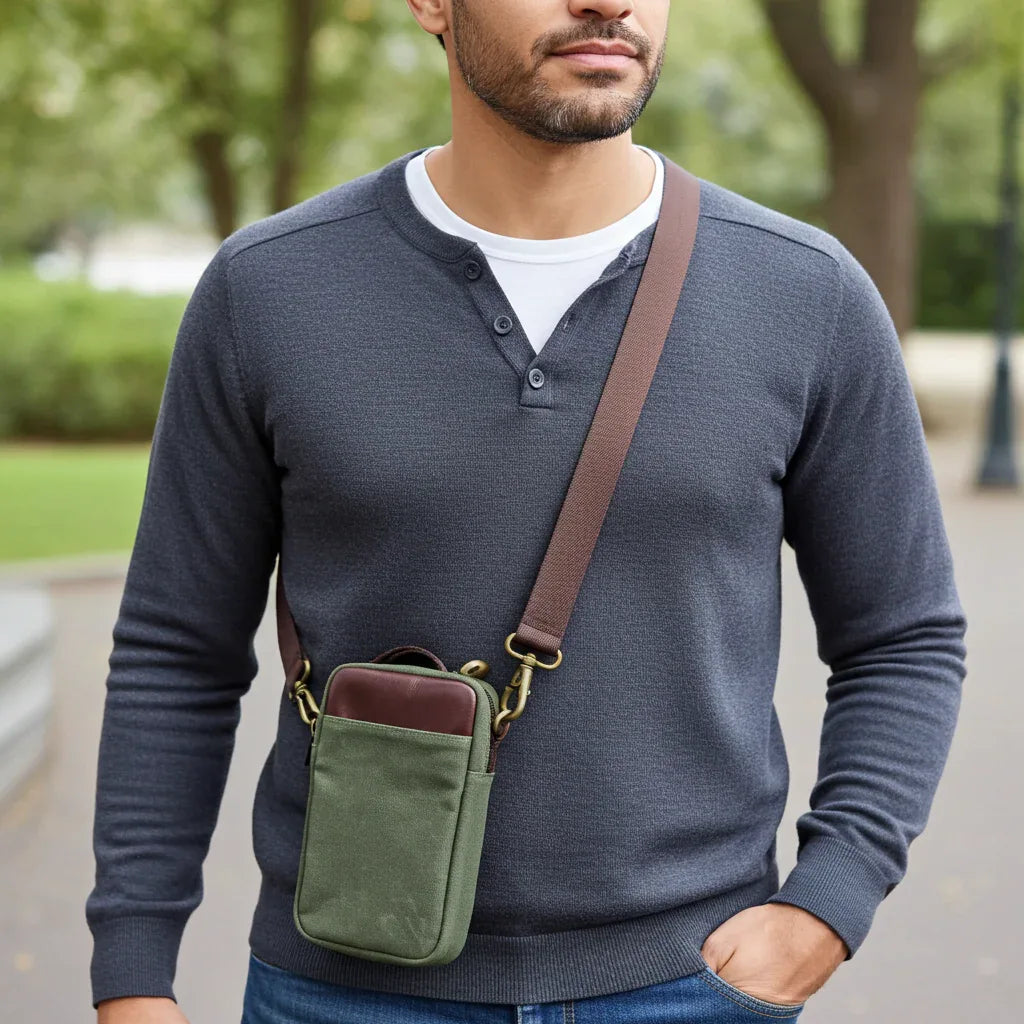 Maxwell Waxed Canvas Phone Case