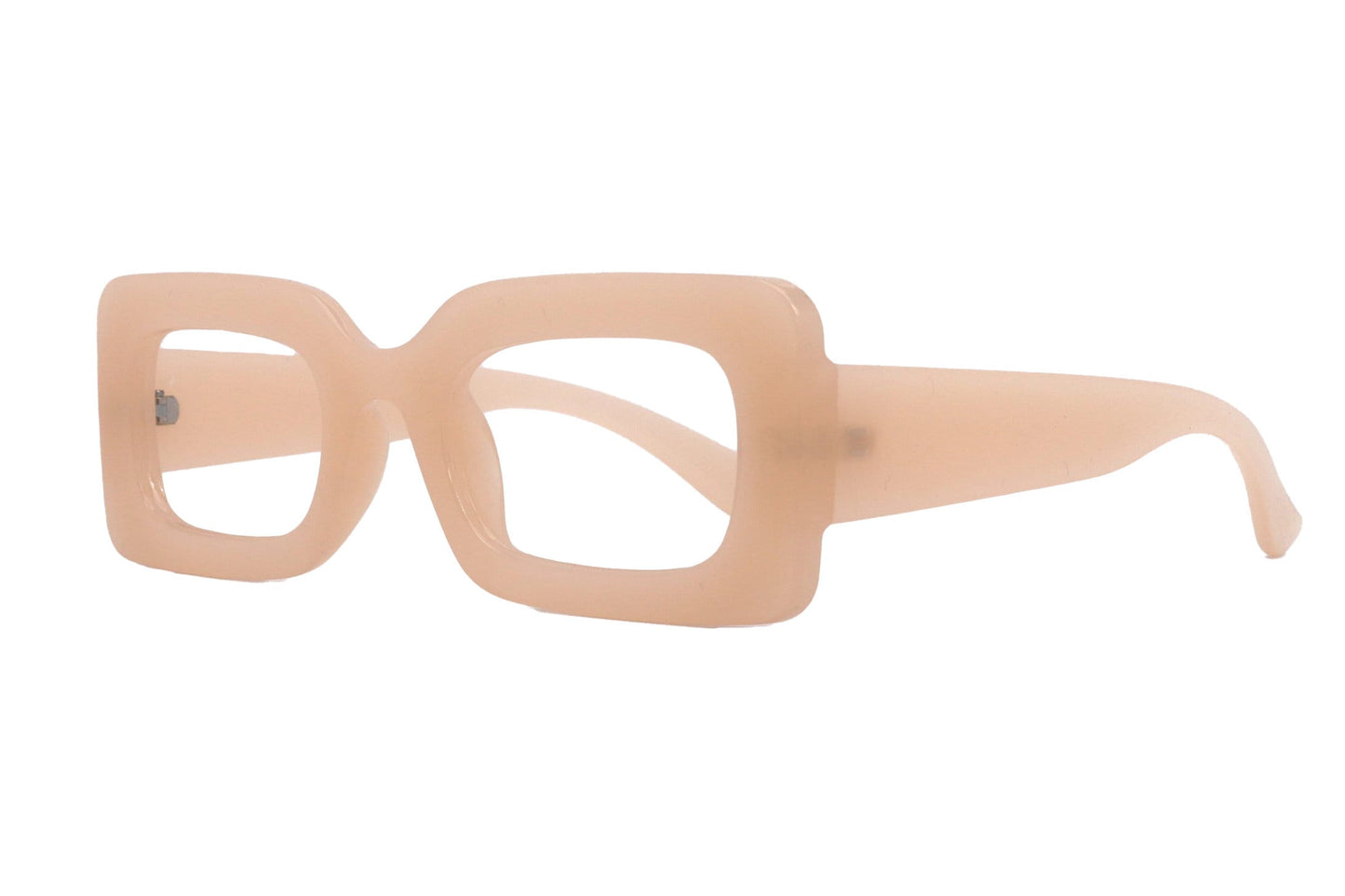 Sophie Premium Reading Glasses, High End Readers +1.25..+3 Magnifying Glasses Transparent Brown Rectangular NY Fifth Avenue