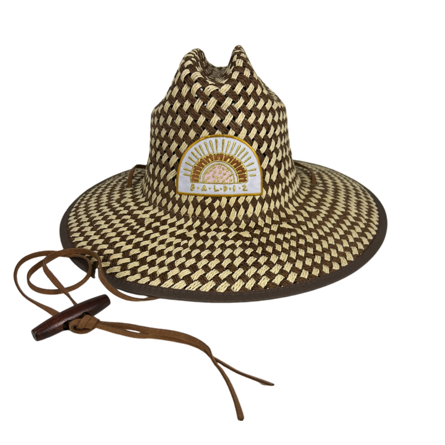 Baldiz Brown and Cream Lifeguard Hat
