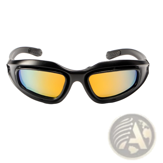 Polarized Tactical Sports Sunglasses with Interchangeable Lenses / Premium Polycarbonate