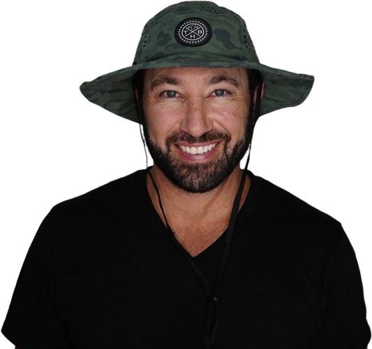 THB Boonie - Sun Hat - Soft Teal Camo