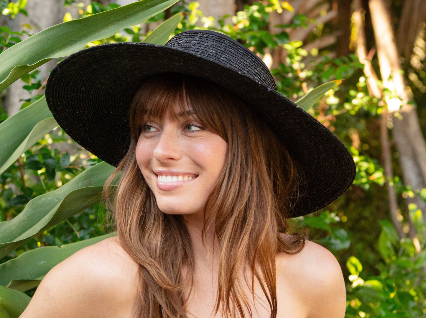 Sola — Milan Straw Open Crown Hat / Handcrafted in the USA / 5" Open Crown