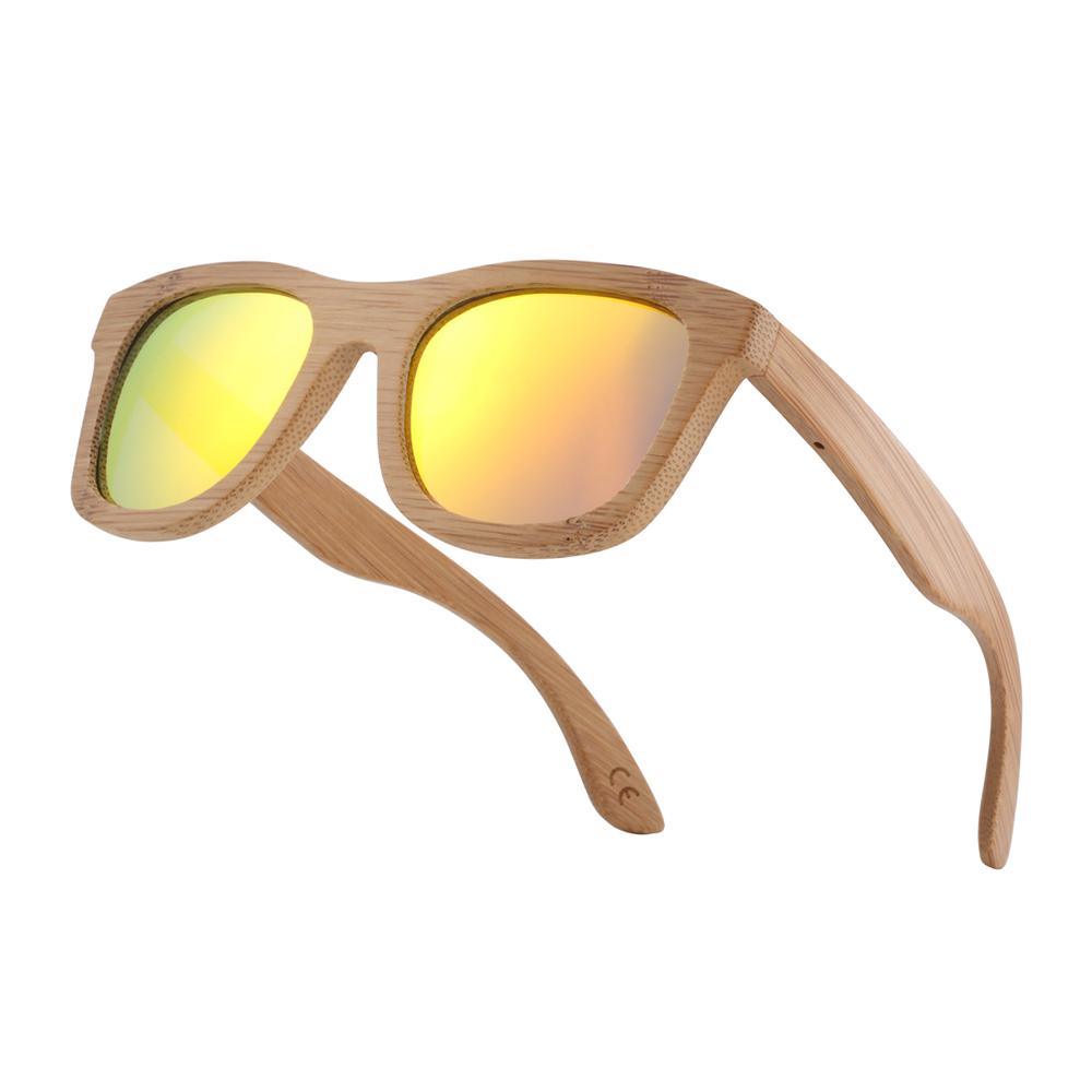Handmade Bamboo Wood Luxury Retro Men and  Women Polarized Sunglasses / Floatable / UV400 Protection