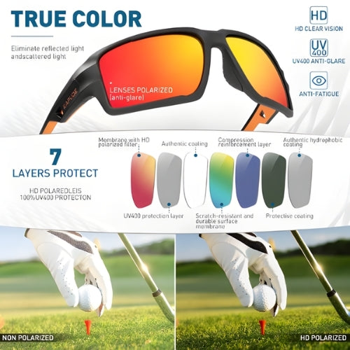 Kapvoe High Quality Polarized Sunglasses / UV400