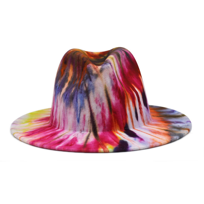 Beautiful Two Tone Luxury Fedora Hat / Men's and Women's Hat /  Unique Retro Design / 56-58CM