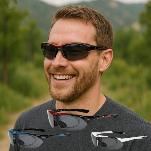 Men's and Women's Cycling Sports Sunglasses / Road & Mountain Bike Riding / Protective Goggles with UV Protection