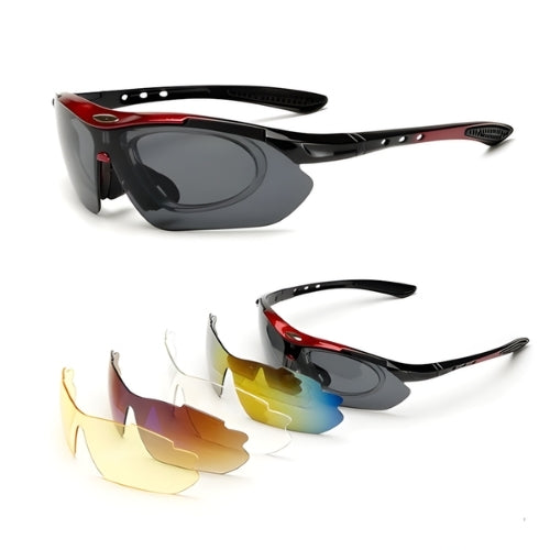 Men's and Women's Cycling Sports Sunglasses / Road & Mountain Bike Riding / Protective Goggles with UV Protection