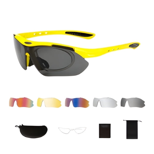 Men's and Women's Cycling Sports Sunglasses / Road & Mountain Bike Riding / Protective Goggles with UV Protection