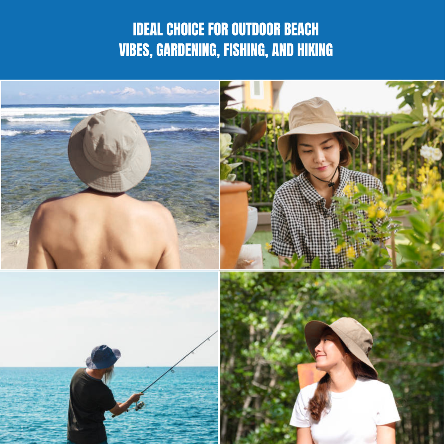 POWERCAP ICE Cooling Sun Hat / Instant Cooling Relief with Reusable Ice Packs / UPF 50 UV Sun Protection