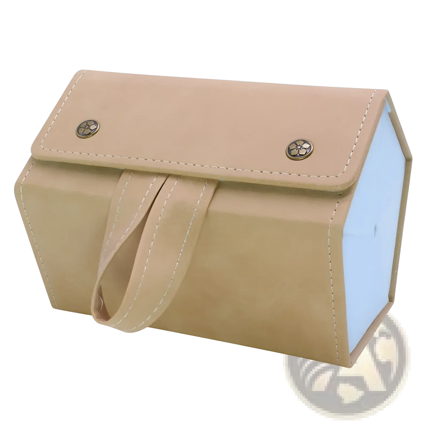5-slot Hexagonal Foldable Sunglasses Travel Organizer Case