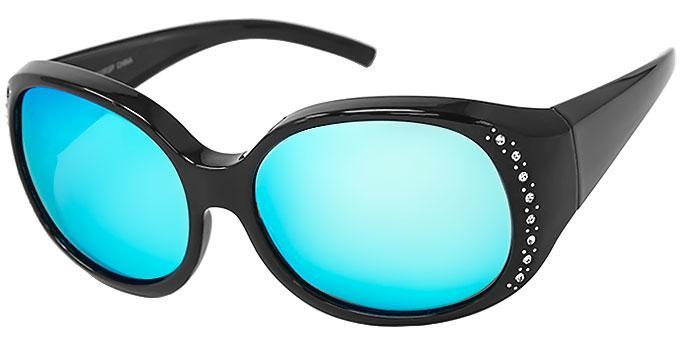 Ladies Rhinestone Fit Over Sunglasses