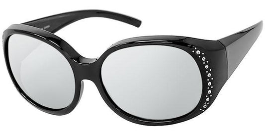 Ladies Rhinestone Fit Over Sunglasses