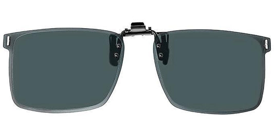 Polarized Clip-Ons Black/ Brown