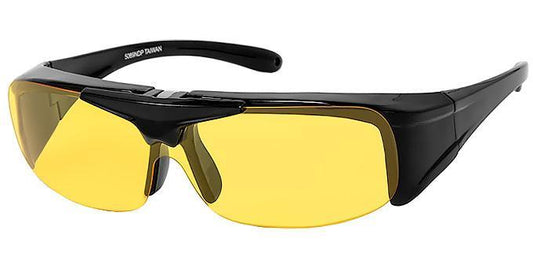 Nighttime Polarized Fit Over Flip-Up Sunglasses