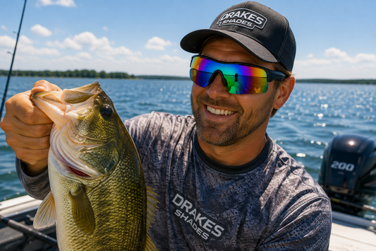 Drakes Shades Polarized REVO Shield Sports Sunglasses