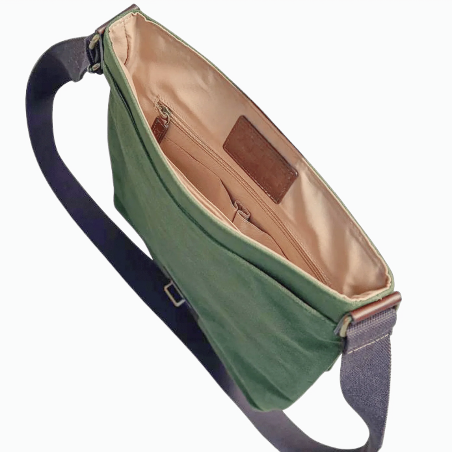 Maxwell Waxed Canvas Messenger Bag -Compact