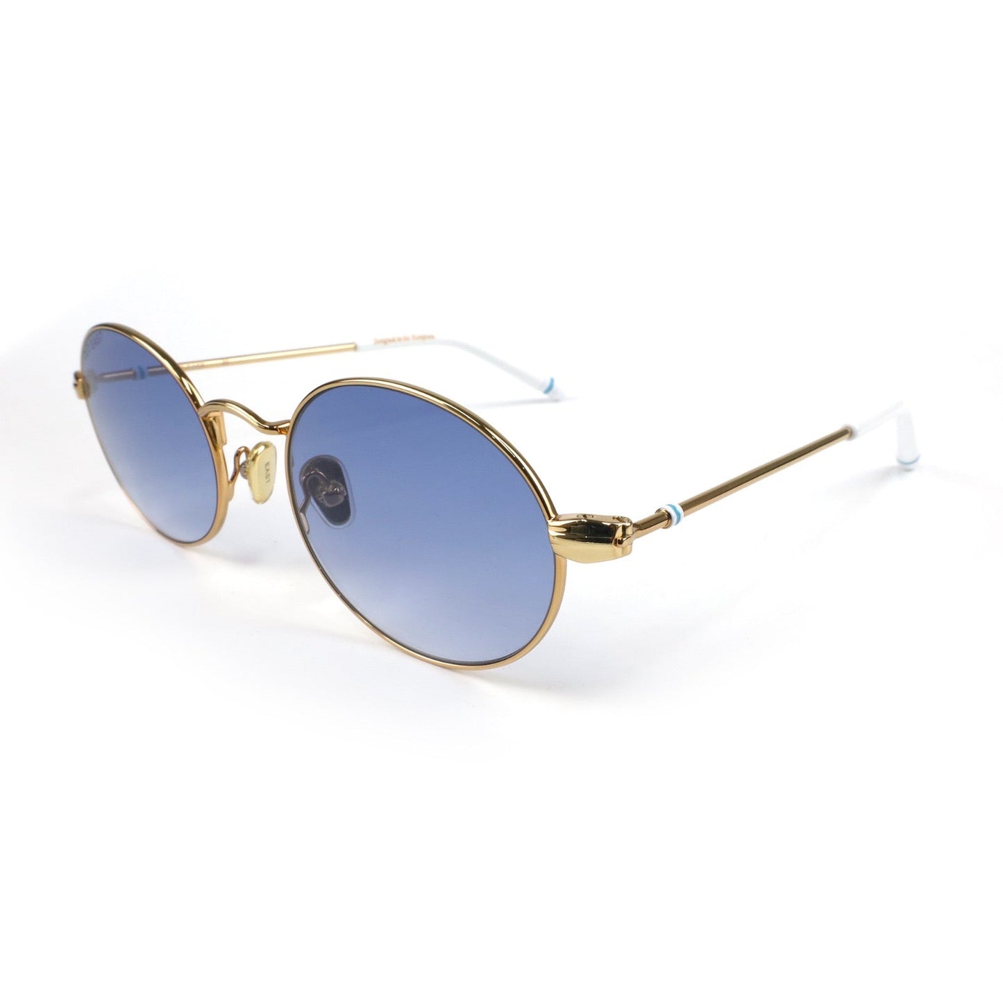 The Meadow Sunglasses / Classic Rounded / Polarized 100% UV Protection / Handcrafted Stainless Steel Frame