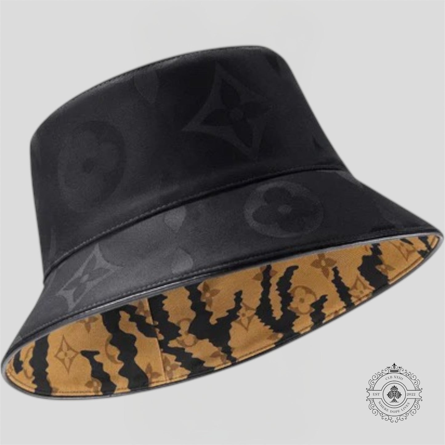 Louis Vuitton Tigergram Reversible Bucket Hat