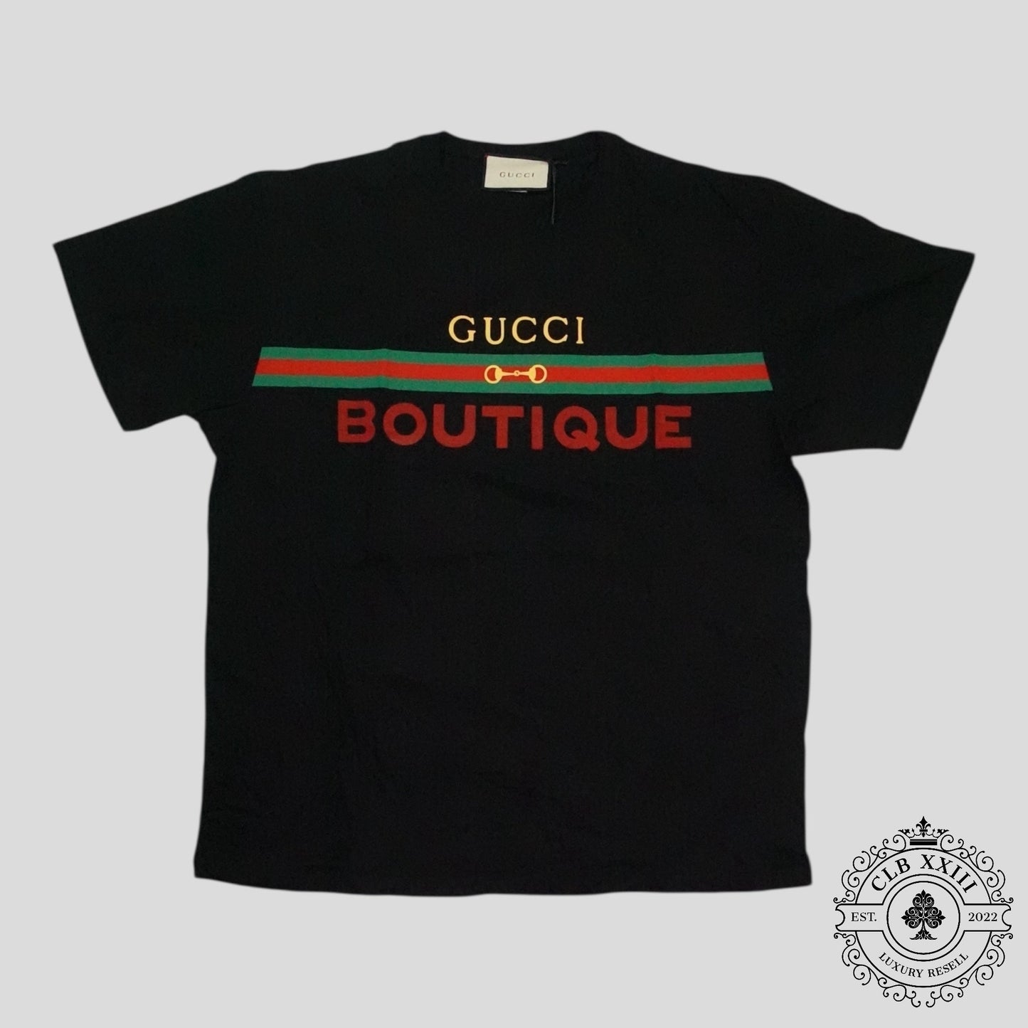 Gucci Boutique Tee in Black
