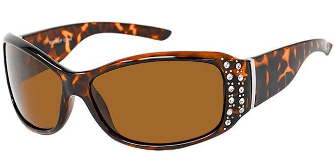 Drakes Shades Women's Polarized Rhinestone Sunglasses