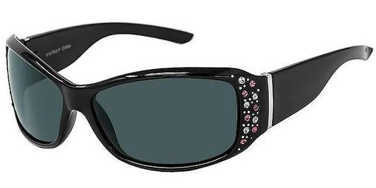 Drakes Shades Women's Polarized Rhinestone Sunglasses