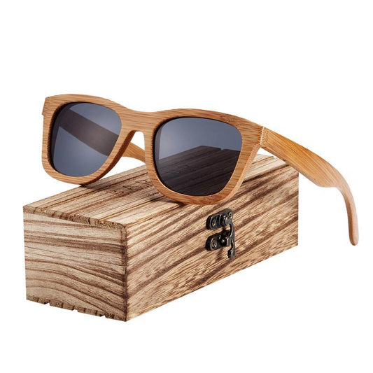 Handmade Bamboo Wood Luxury Retro Men and  Women Polarized Sunglasses / Floatable / UV400 Protection