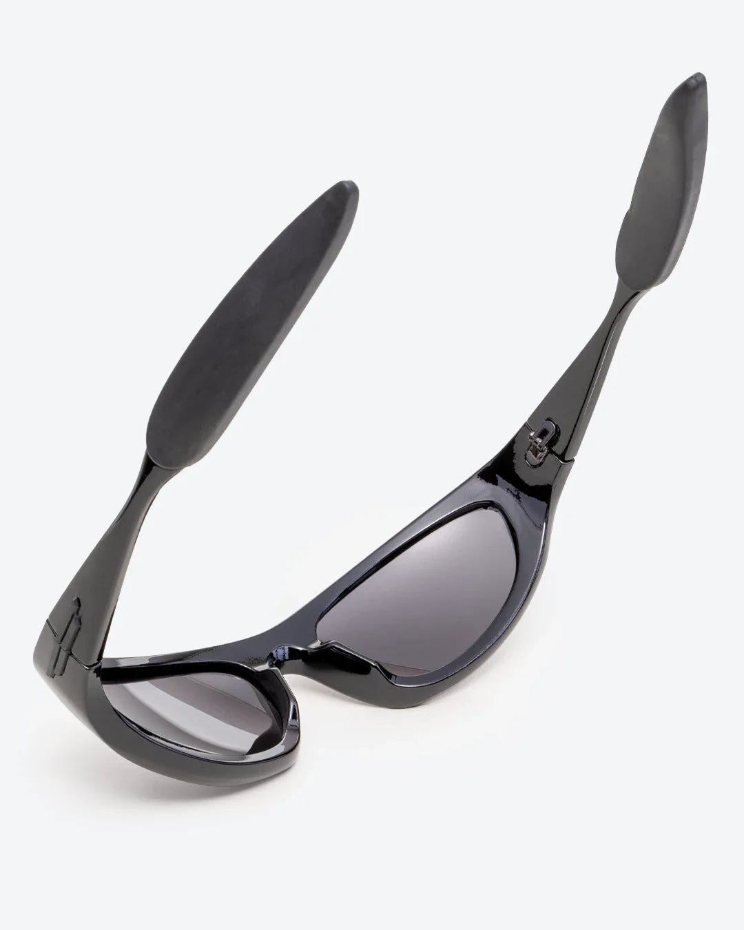 ELECTRA - Black Polarized Lenses, Baby Blue Frame
