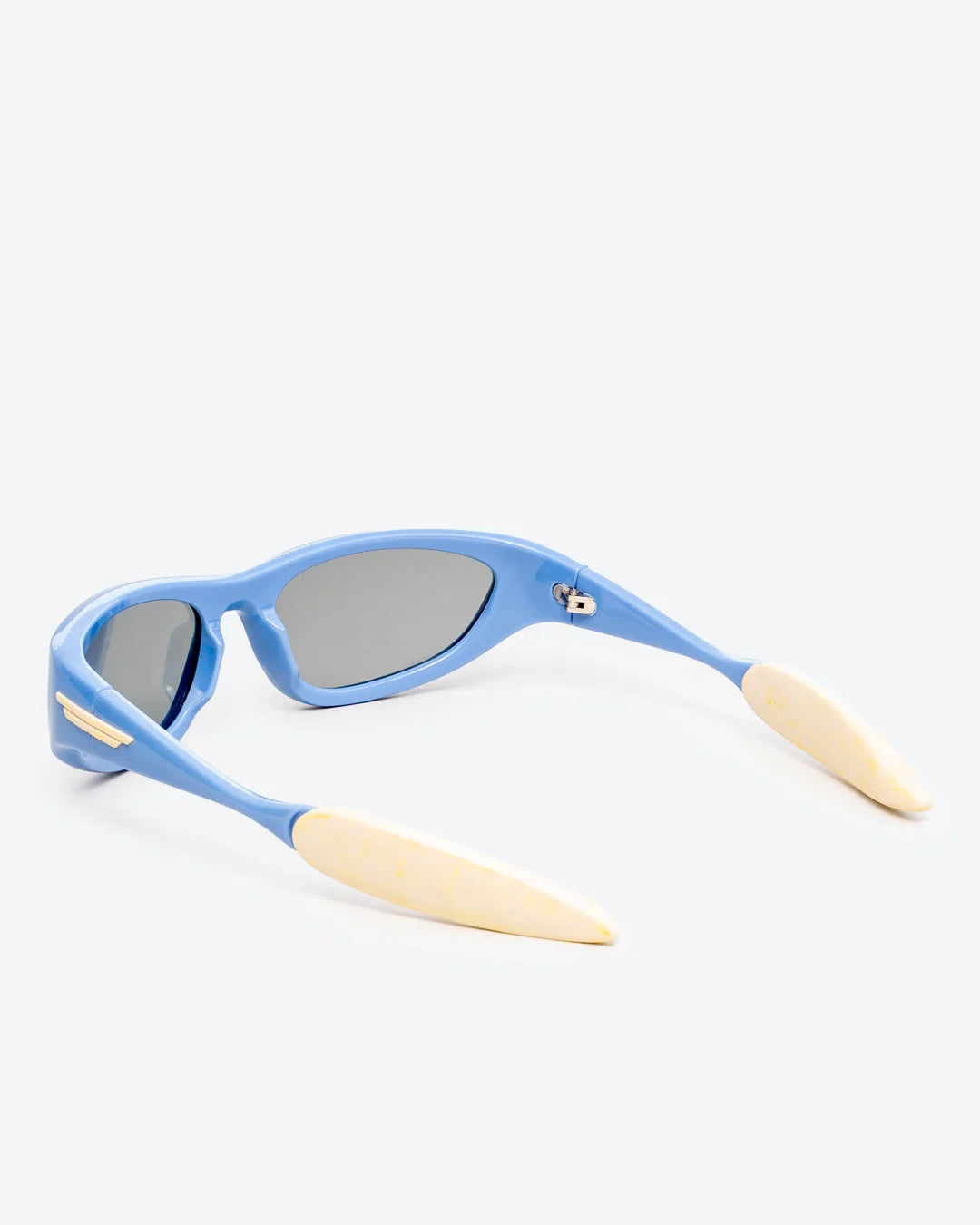 ELECTRA - Black Polarized Lenses, Baby Blue Frame