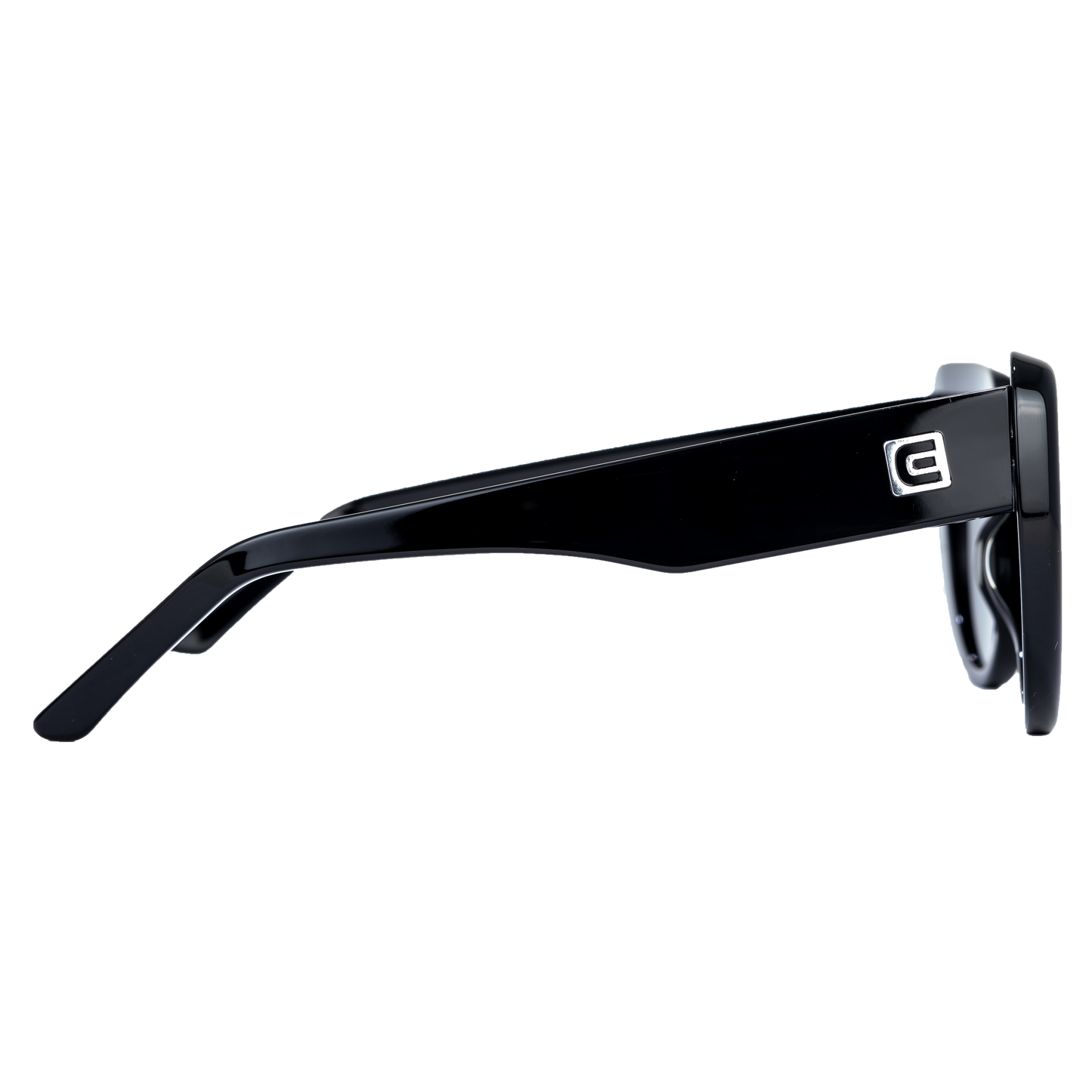 Amalfi (Black/Black) / Handcrafted in Italy / Premium Acetate Frames / Durability and A Sophisticated Aesthetic