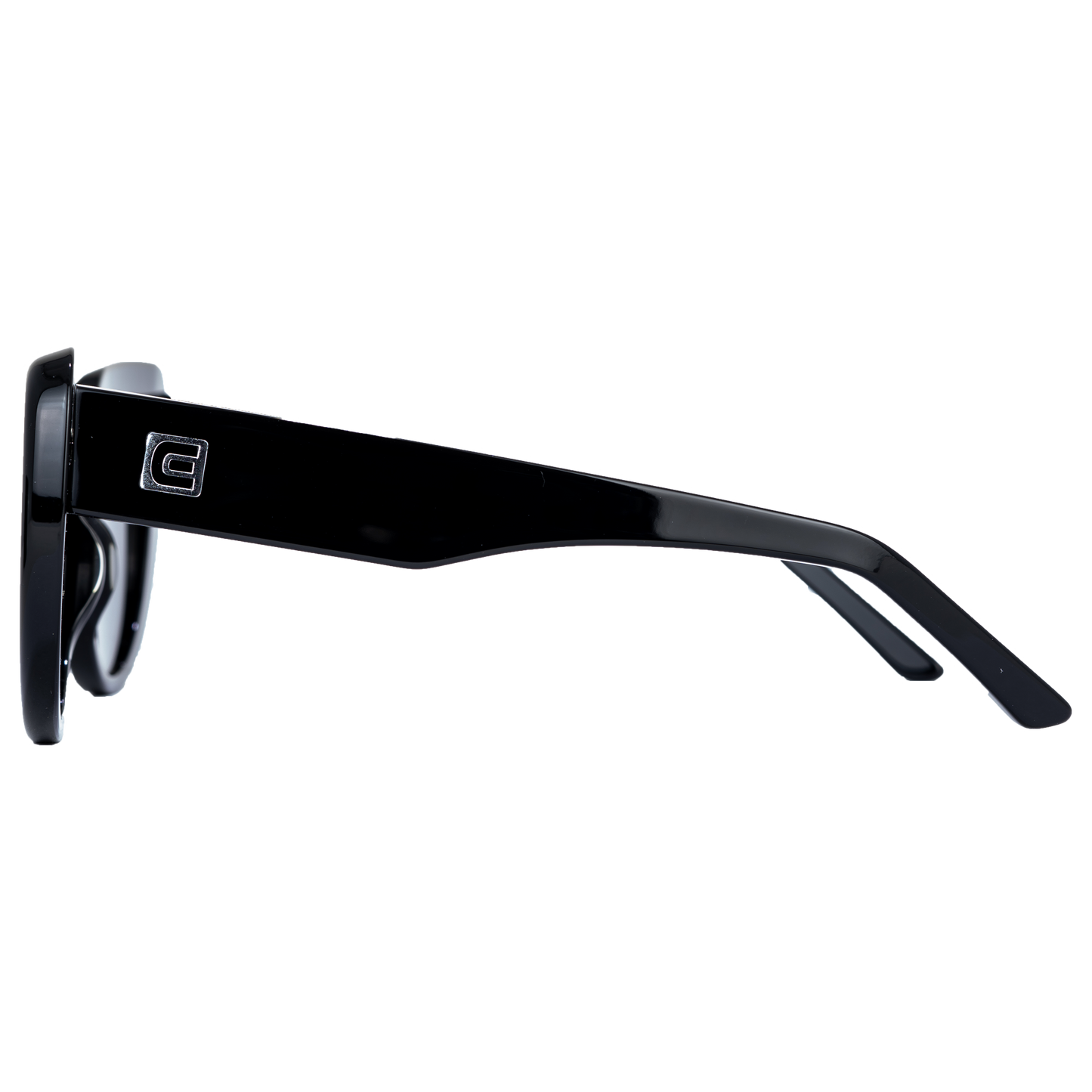 Amalfi (Black/Black) / Handcrafted in Italy / Premium Acetate Frames / Durability and A Sophisticated Aesthetic