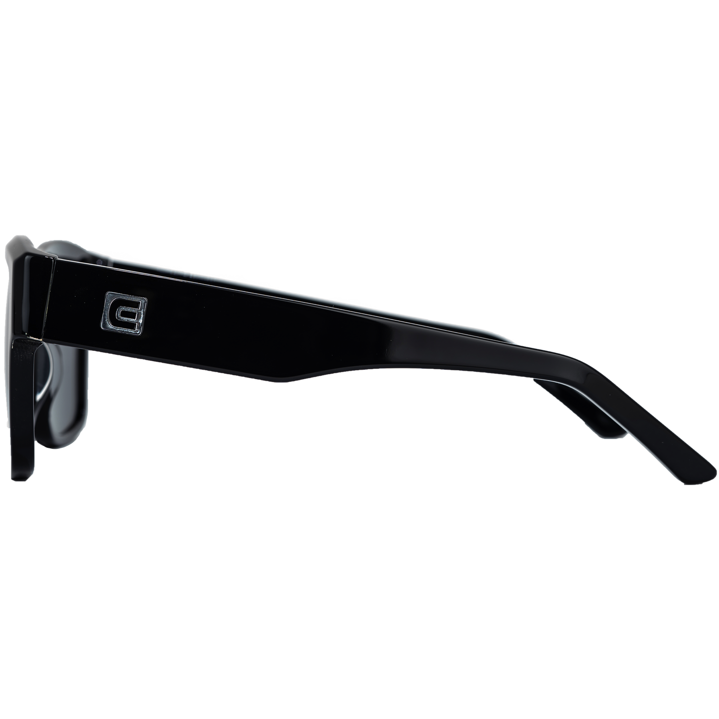 Aurora (Black/Black) / Handcrafted in Italy / 100% UV Protection / High-Quality Acetate