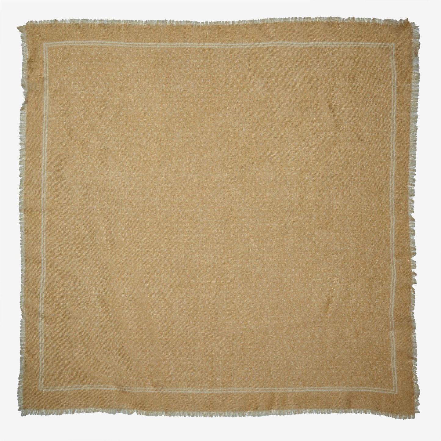 Layla Cashmere Bandana in Tan